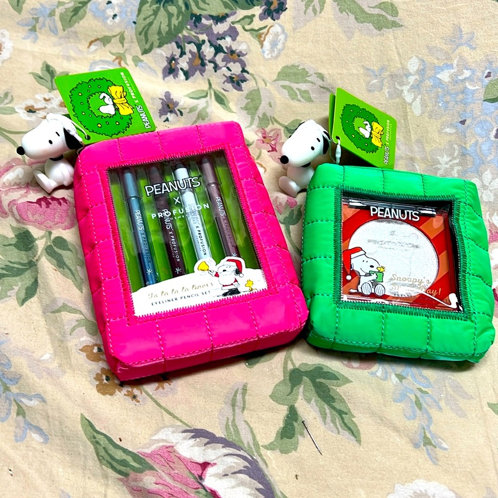 Peanuts, X profusion, cosmetics eyeliner pencil set & highlighter
